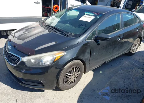 2016 Kia Forte Lx из США, поврежденный, VIN KNAFK4A61G5543284